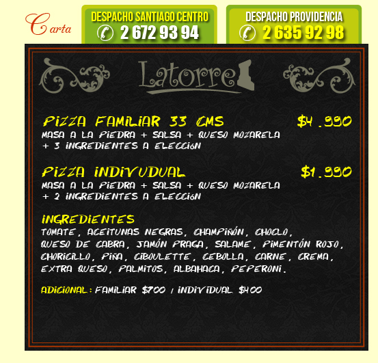 La Torre Pizza