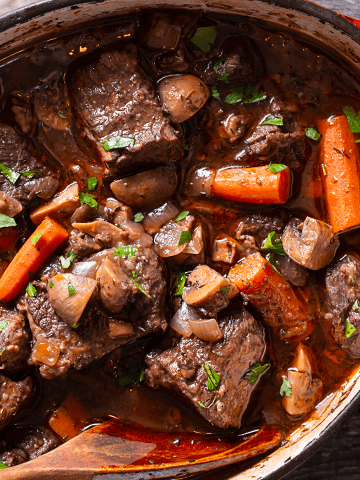 Carne Estofada al Vino Tinto | Recetas Chilenas