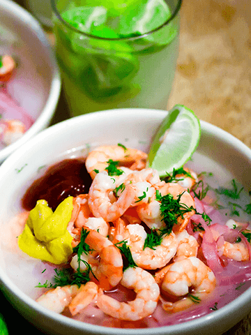 Ceviche Chileno de Salmón y Kanikama | Recetas Chilenas