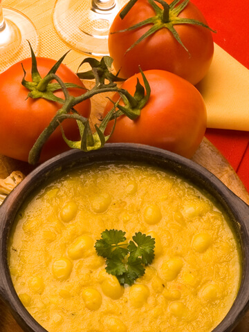 Porotos con Mazamorra | Recetas Chilenas