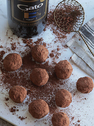 TRUFAS AL VINO TINTO